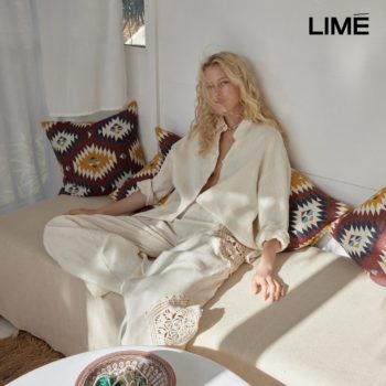 LIMÉ SUMMER’23 STUDIO: the 1970s, linen and cotton, embroidery and crochet